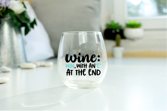 Wine is WIN with an E